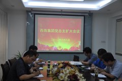 安徽省西商集團召開黨總支擴大會議